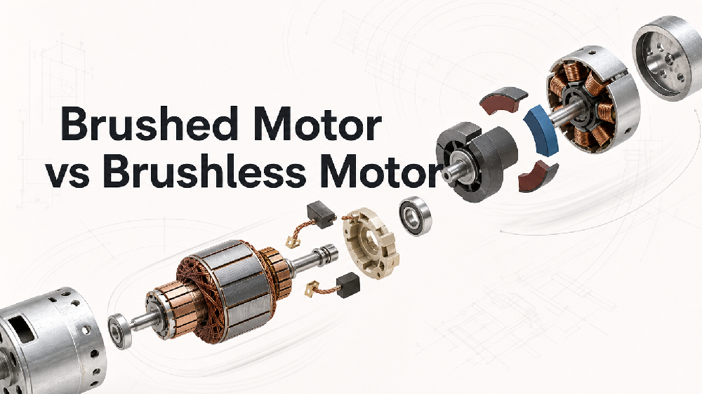 Brushed Motor vs Brushless Motor: Key Differences