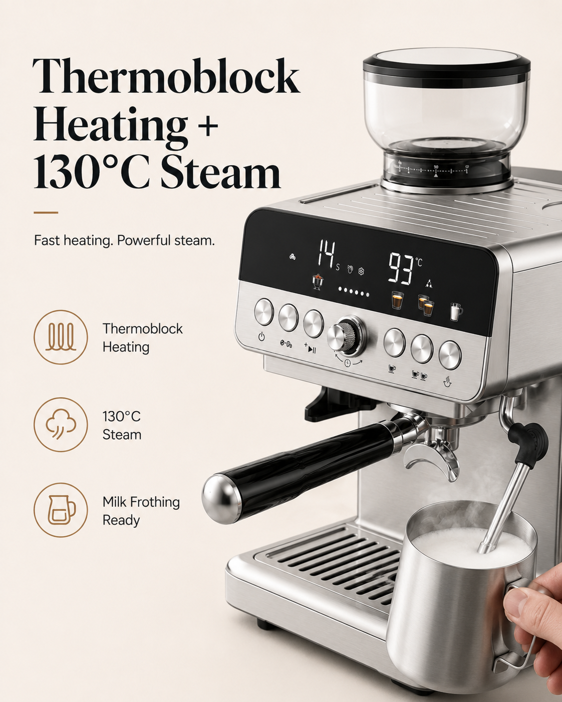Thermoblock heating