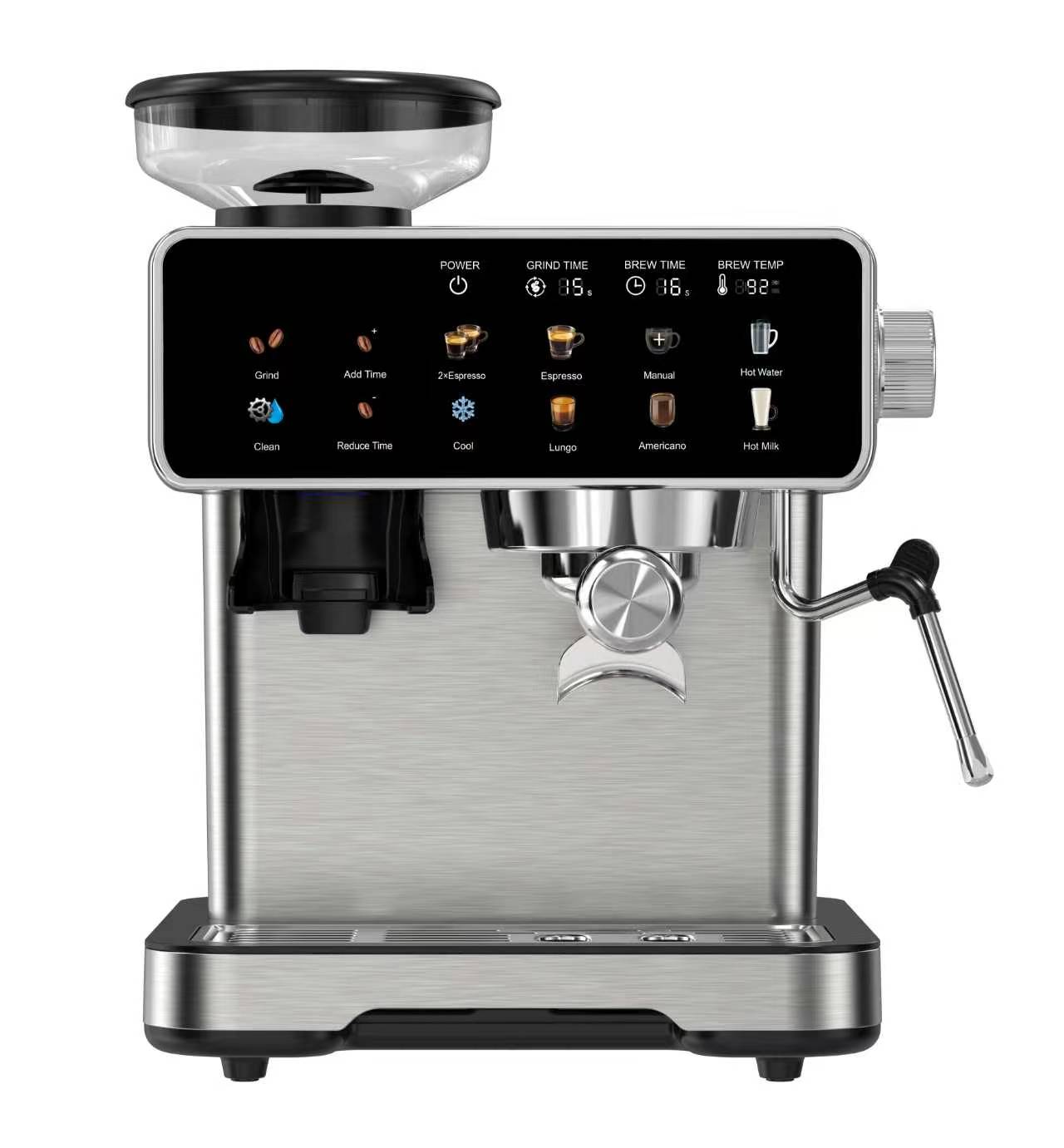 K-EM3722 Espresso Machine with Grinder and Touch Control 1