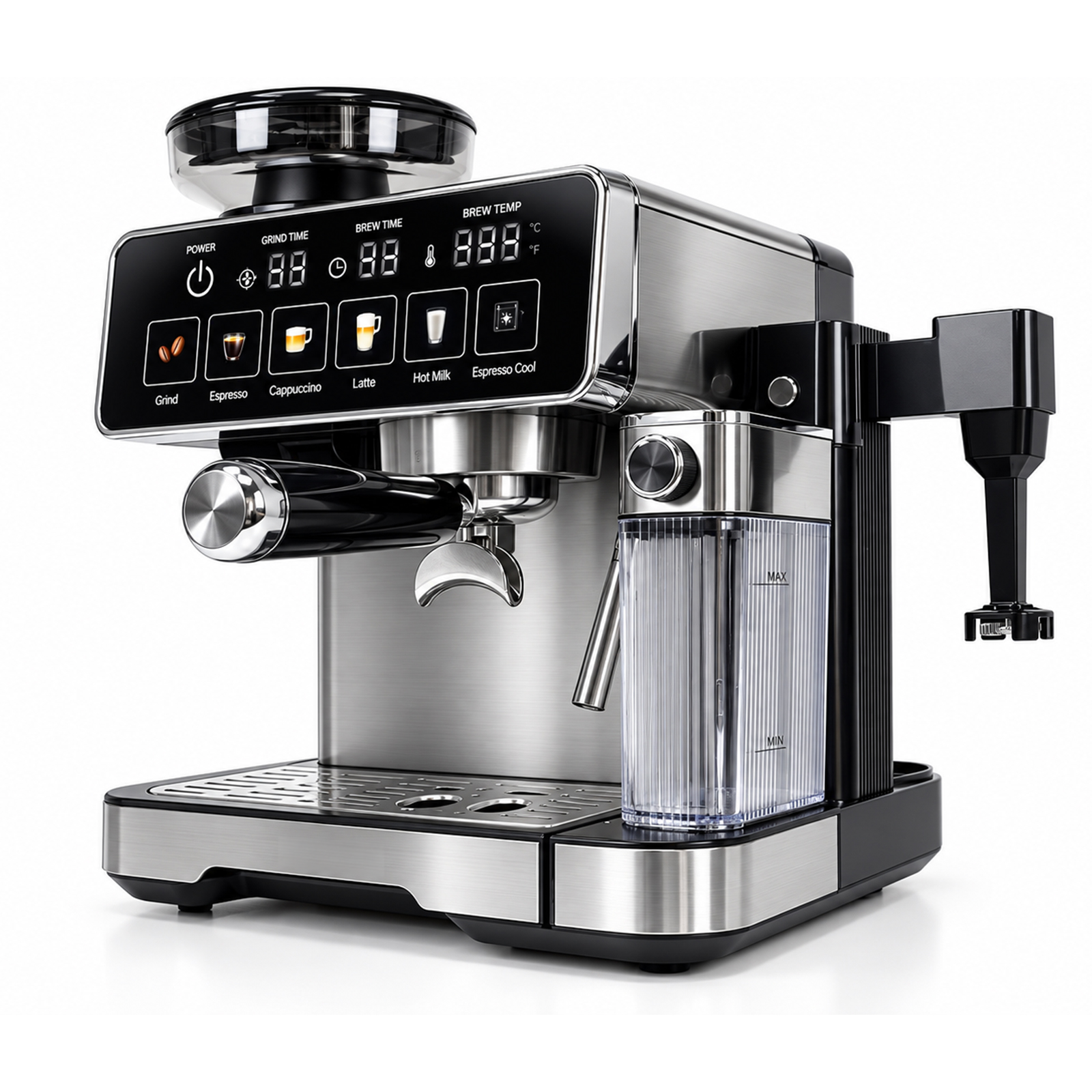 EM3723 espresso machine with built-in grinder automatic milk frother and digital display.png