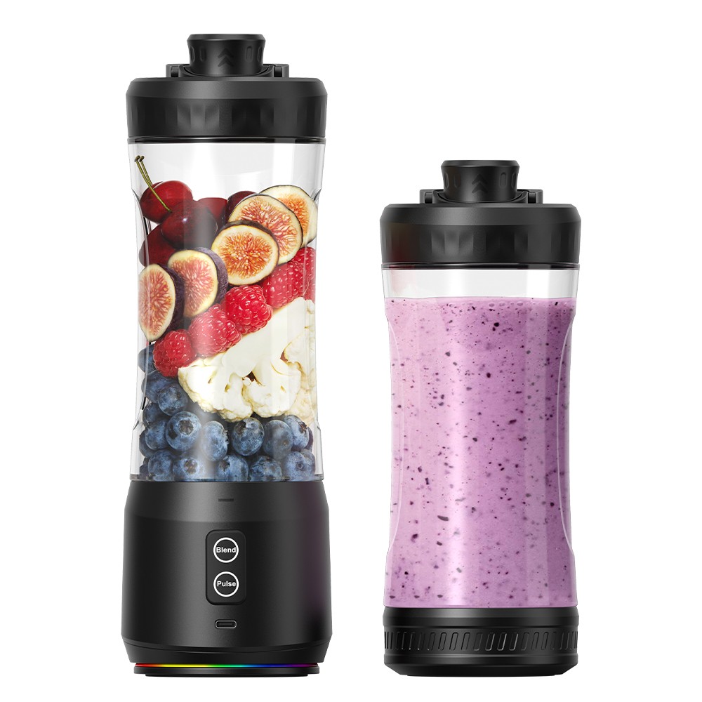 A11-2.0 600ml Rechargeable Portable Blender with 6 Blades