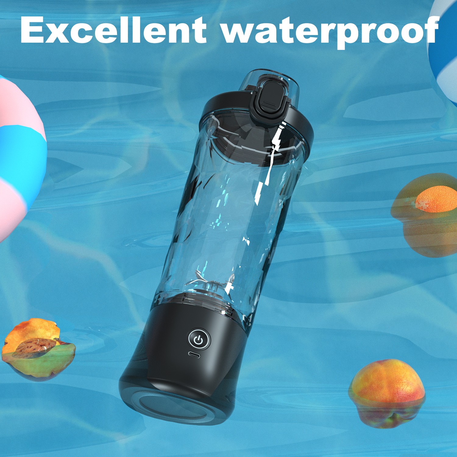 - A9 IPX67 waterproof rechargeable portable blender for outdoor and daily use.jpg