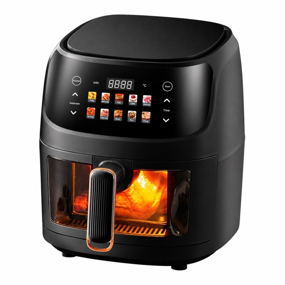 K-QF-606E 5L Digital Air Fryer with Panoramic Viewing Window