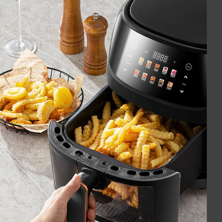 K-QF-606E visible air fryer with panoramic window for easy food monitoring.jpg