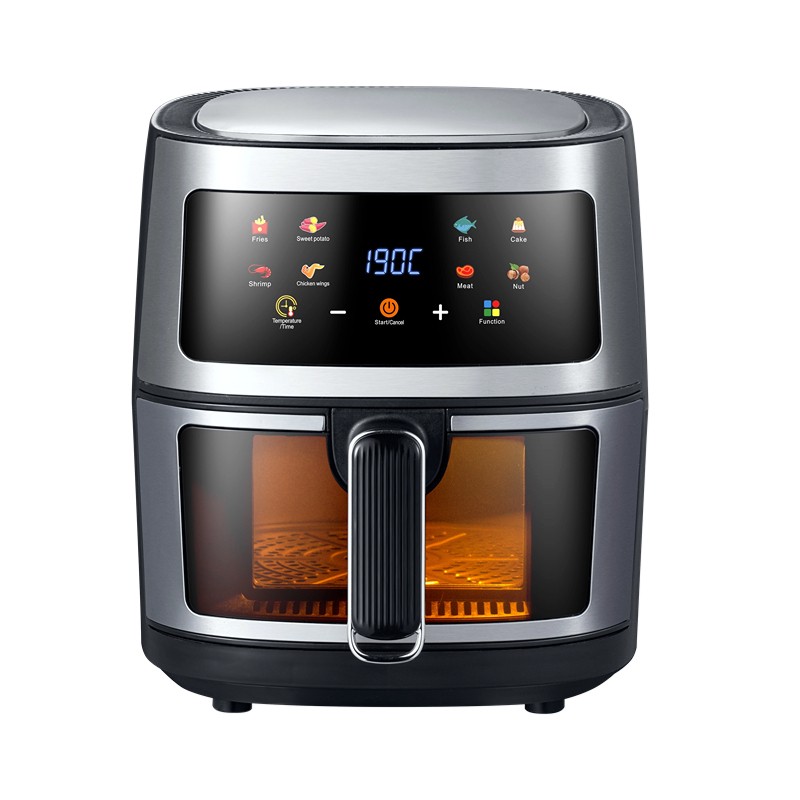 K-QF-605D 5L Digital Air Fryer with Panoramic Viewing Window