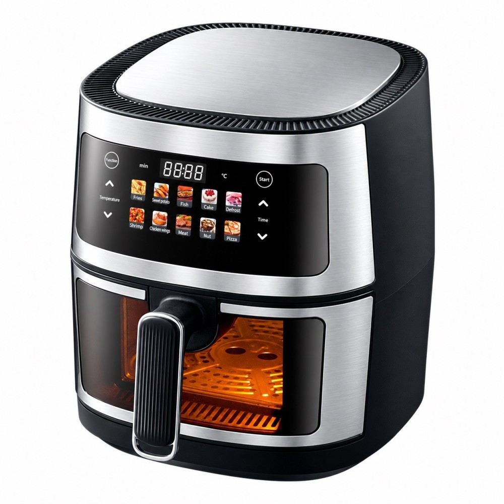 K-QF-605F 5L Digital Air Fryer with Panoramic Viewing Window