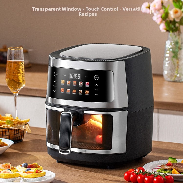 K-QF-605F 5L visible air fryer for healthy oil free cooking in modern kitchens.jpg