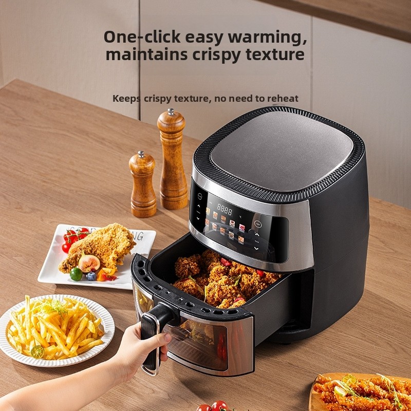 - K-QF-605F air fryer with removable non stick basket for fries chicken and everyday cooking.jpg