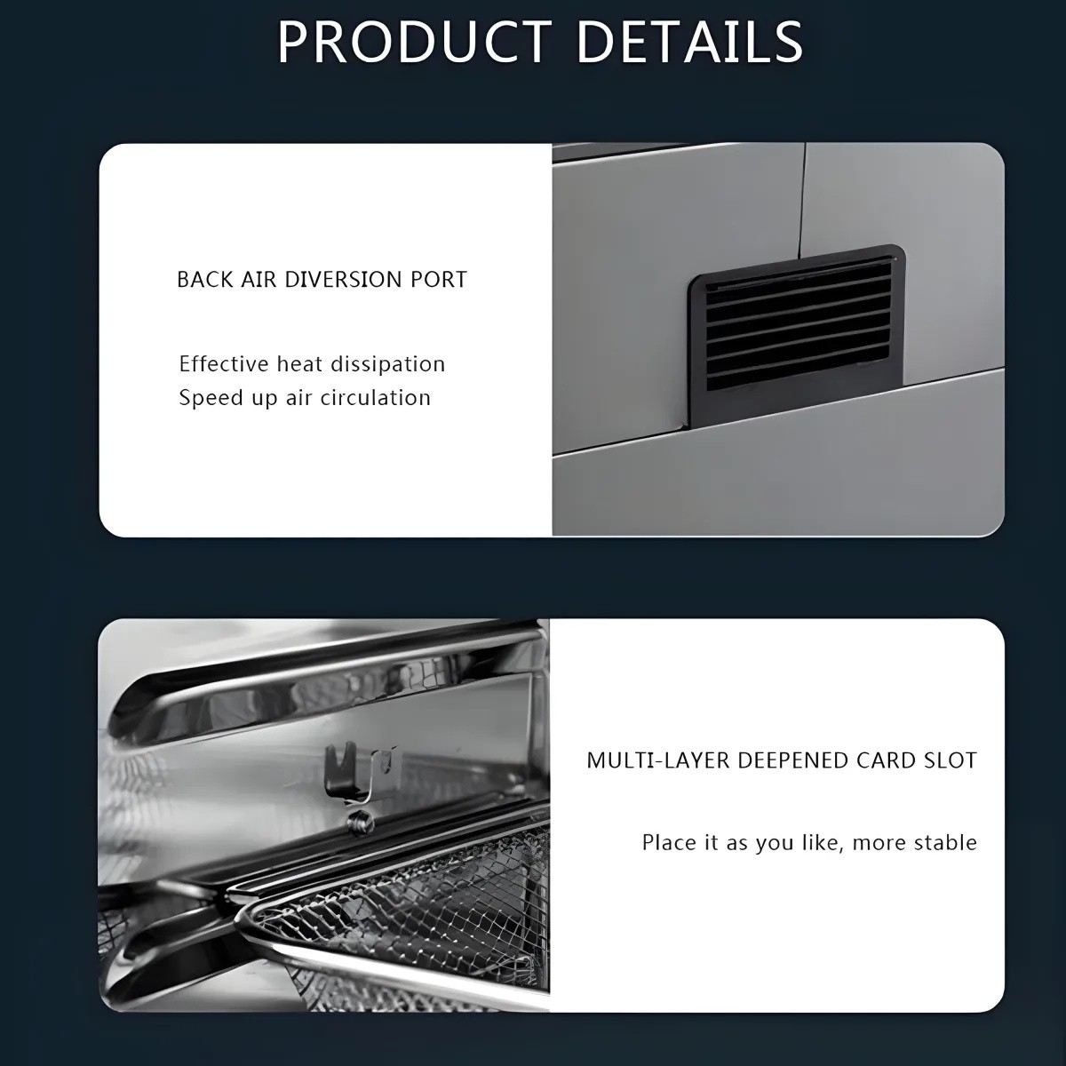 K-QF-312 air fryer oven product details with large viewing window and countertop design.jpg