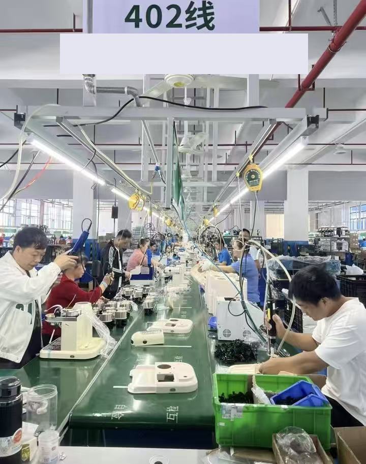 KENVEO small appliance assembly line in active production