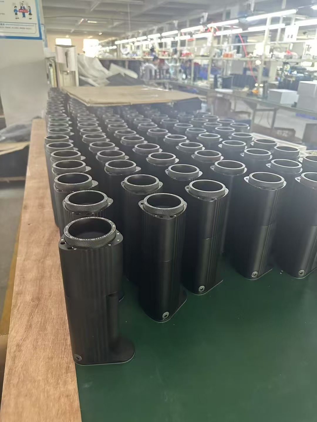 Appliance housings prepared in batches on the production floor